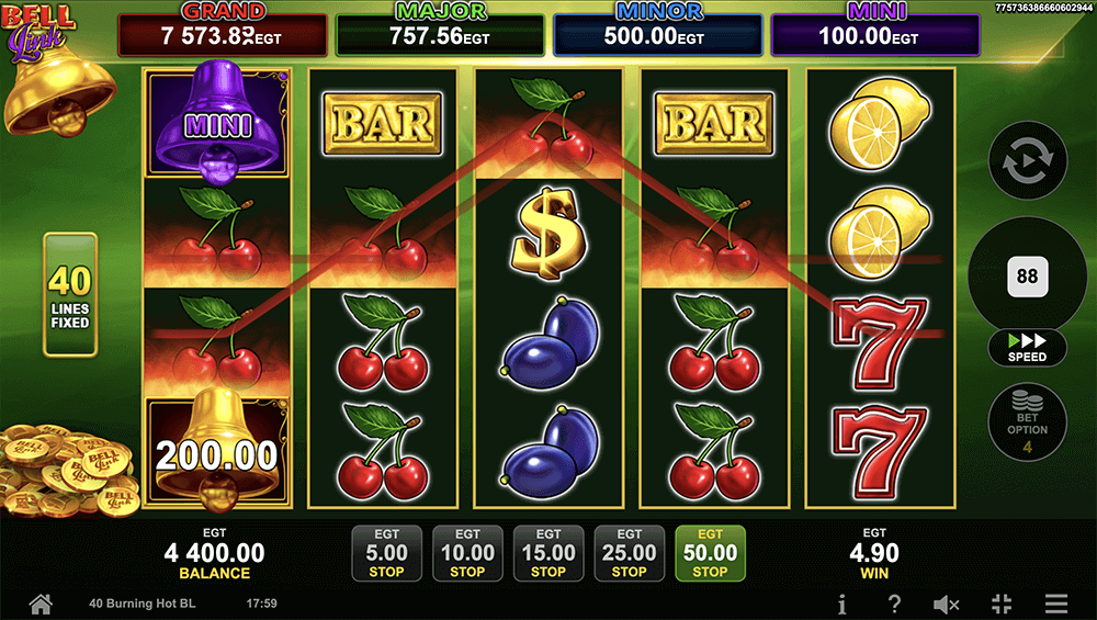 40 Burning Hot Mobile Version